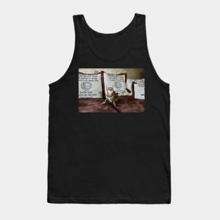 Savannah Cat 4 / Swiss Artwork Photography Tank Top